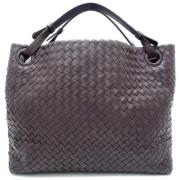 Bottega Veneta Vintage Pre-owned Laeder totevskor Brown, Dam