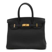 Hermès Vintage Pre-owned Tyg handvskor Black, Dam