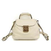 Chloé Pre-owned Pre-owned Laeder handvskor Beige, Dam