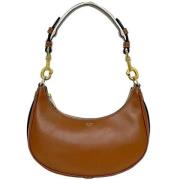 Celine Vintage Pre-owned Laeder axelremsvskor Brown, Dam