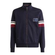 Tommy Hilfiger Blå Racing Stripe Sweatshirt Blue, Herr