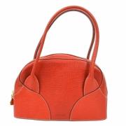 Loewe Pre-owned Pre-owned Tyg handvskor Orange, Dam