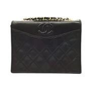 Chanel Vintage Pre-owned Laeder chanel-vskor Black, Dam