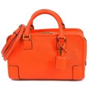 Loewe Pre-owned Pre-owned Tyg handvskor Orange, Dam