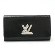 Louis Vuitton Vintage Pre-owned Laeder plnbcker Black, Dam