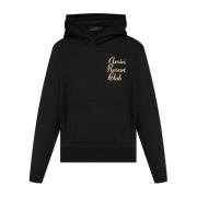 Amiri Sweatshirt med logotyp Black, Herr