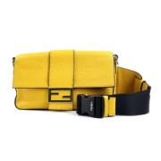 Fendi Vintage Pre-owned Tyg fendi-vskor Yellow, Dam