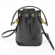 Fendi Vintage Pre-owned Tyg fendi-vskor Black, Dam