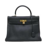 Hermès Vintage Pre-owned Tyg handvskor Black, Dam