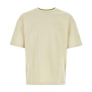 Amiri Oversize Sand Bomull T-shirt Beige, Herr