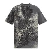 Iceberg T-shirt med tryck Gray, Herr