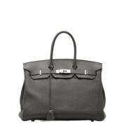 Hermès Vintage Pre-owned Tyg handvskor Black, Dam