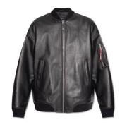 Dsquared2 Läderjacka Black, Dam