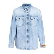 Versace Denim skjorta Blue, Herr