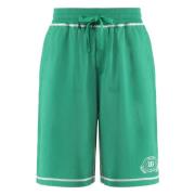 Dolce & Gabbana Bomull Bermuda Shorts med Fickor Green, Herr