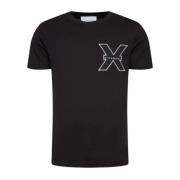 John Richmond Herr Casual T-shirt Eatert Black, Herr