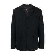 Aspesi Nylon Paperino Blazer Black, Herr