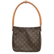 Louis Vuitton Vintage Pre-owned Canvas louis-vuitton-vskor Brown, Dam