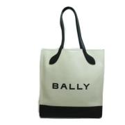 Bally Pre-owned Pre-owned Tyg totevskor Beige, Dam