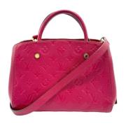 Louis Vuitton Vintage Pre-owned Tyg louis-vuitton-vskor Pink, Dam