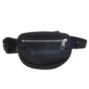 Burberry Vintage Pre-owned Tyg crossbodyvskor Black, Dam