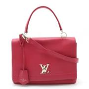 Louis Vuitton Vintage Pre-owned Laeder louis-vuitton-vskor Pink, Dam