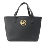 Michael Kors Pre-owned Pre-owned Tyg totevskor Black, Dam