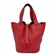 Hermès Vintage Pre-owned Tyg handvskor Red, Dam