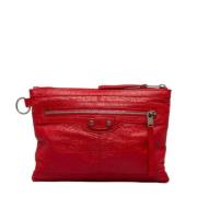 Balenciaga Vintage Pre-owned Tyg balenciaga-vskor Red, Dam