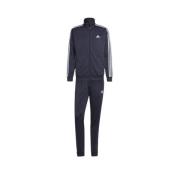 Adidas Blå 3-Stripes Tricot Tracksuit Blue, Herr