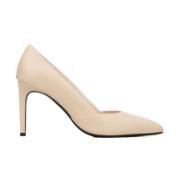 Calvin Klein Stiletto Pump för kvinnor Beige, Dam