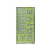 Givenchy 4G Motiv Kontrast Foulard Halsduk Green, Dam