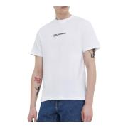 Karl Lagerfeld Herr Regular Kortärmad Tee White, Herr