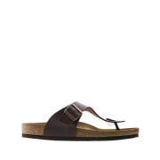 Birkenstock Ramses Birko-Flor Sandaler Brown, Herr