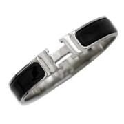 Hermès Vintage Pre-owned Metall armband Black, Dam