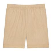 Givenchy Beige Shorts med 4G Mönster Beige, Herr