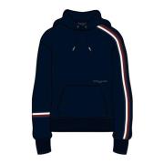 Tommy Hilfiger Global Stripe Hoody för män Blue, Herr