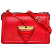 Loewe Pre-owned Pre-owned Tyg axelremsvskor Red, Dam