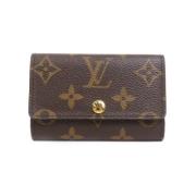 Louis Vuitton Vintage Pre-owned Canvas nyckelhllare Brown, Dam