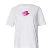 Karl Lagerfeld Dam Logo Tee Regular Fit White, Dam