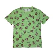 Moschino Mäns Underbear Toy T-shirt Green, Herr