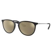 Ray-Ban Runda solglasögon Erika RB4171-stil Black, Unisex