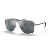 Versace Modiga Aviator Solglasögon Gray, Herr