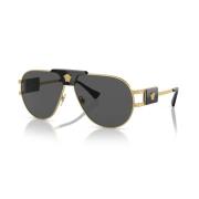 Versace Modiga Aviator Solglasögon Yellow, Herr