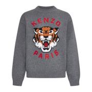 Kenzo Stiliga Sweaters Kollektion Gray, Herr