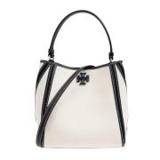 Tory Burch Liten hink axelväska Beige, Dam