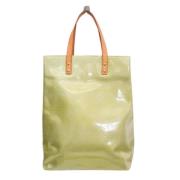 Louis Vuitton Vintage Pre-owned Tyg louis-vuitton-vskor Green, Dam