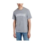 Ami Paris Heligt Hjärta Broderad T-shirt Gray, Herr