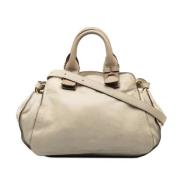 Chloé Pre-owned Pre-owned Laeder axelremsvskor Beige, Dam