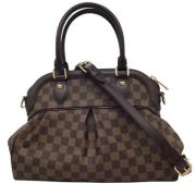 Louis Vuitton Vintage Pre-owned Tyg louis-vuitton-vskor Brown, Dam